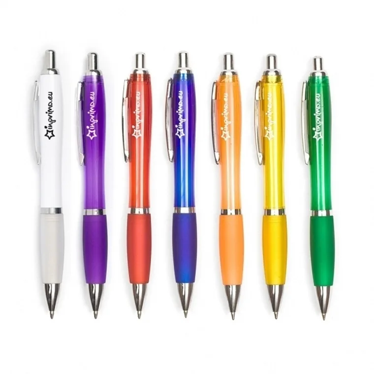Hot Cheap Simple Pen Promotion gift Ballpoint Pen Custom Logo printed hotel plastic ball pen