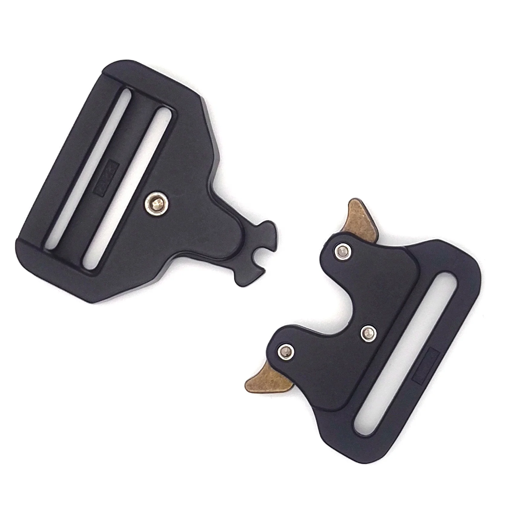 Custom Belt Buckle Tactical Metal Strong Pull Military Style Buckles For Webbing Heavy Duty Quick Release Buckle For Dog