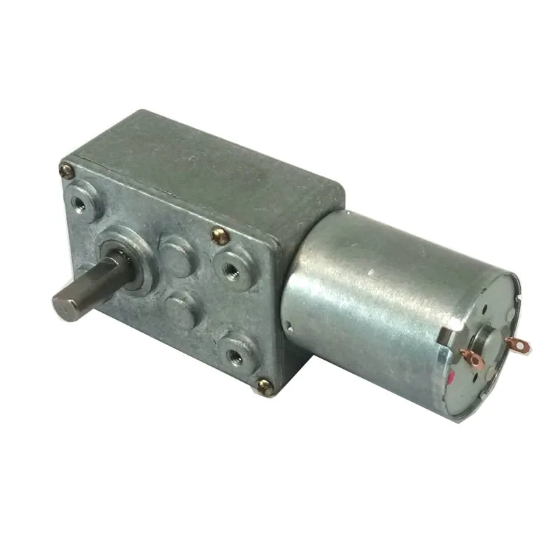 Zgy370Ec Worm Gear Micro 11Ppr Jgy370 Encode 24V 12V Dc Electric Motor Dc 12 Volt 5V Cw Motor