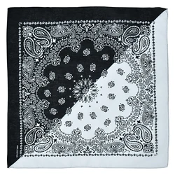 Customized Factory Double Print Paisley Pattern Handkerchief Printing Bandana Cheap Cotton Bandana