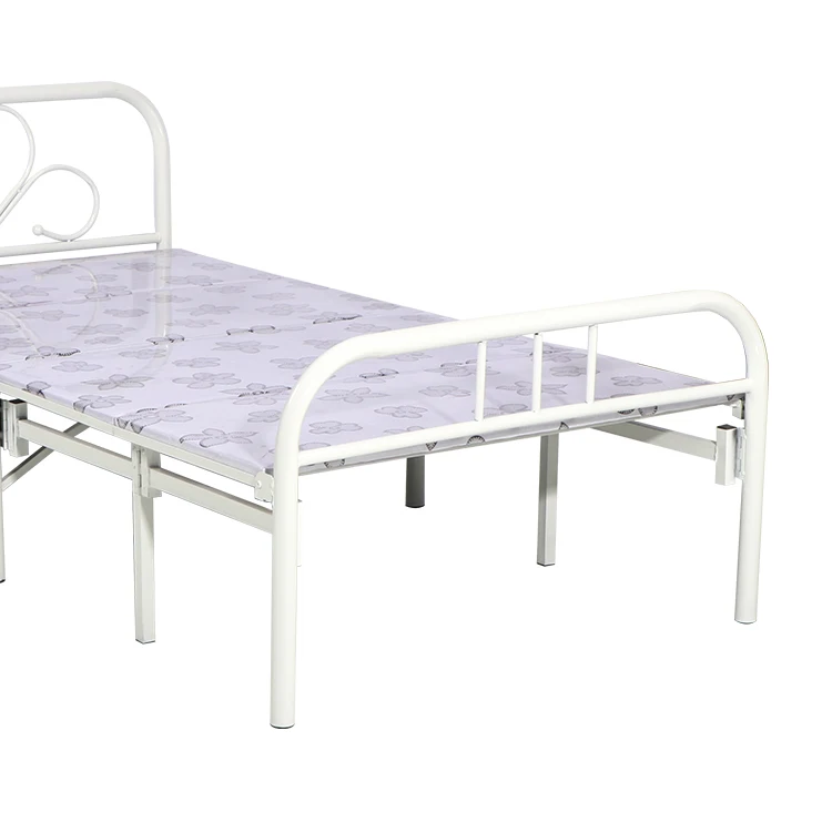 Wholesale Middle East Modern Cheap Thick Removable Single Adults Metal Folding Bed