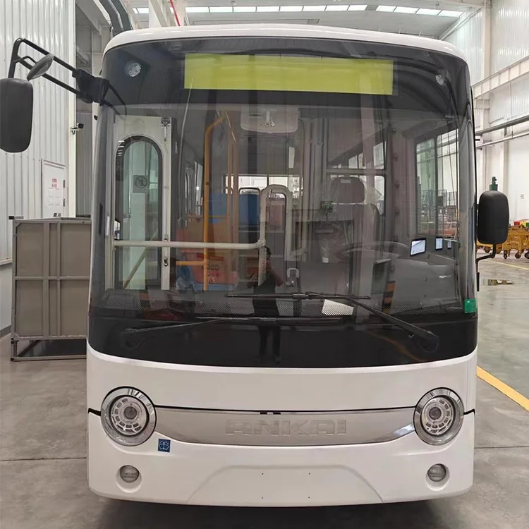 Guangzhou Automotive Special Vehicle Electric Bus Differential Axle electric City Passenger ev Mini 6.5M 16seat