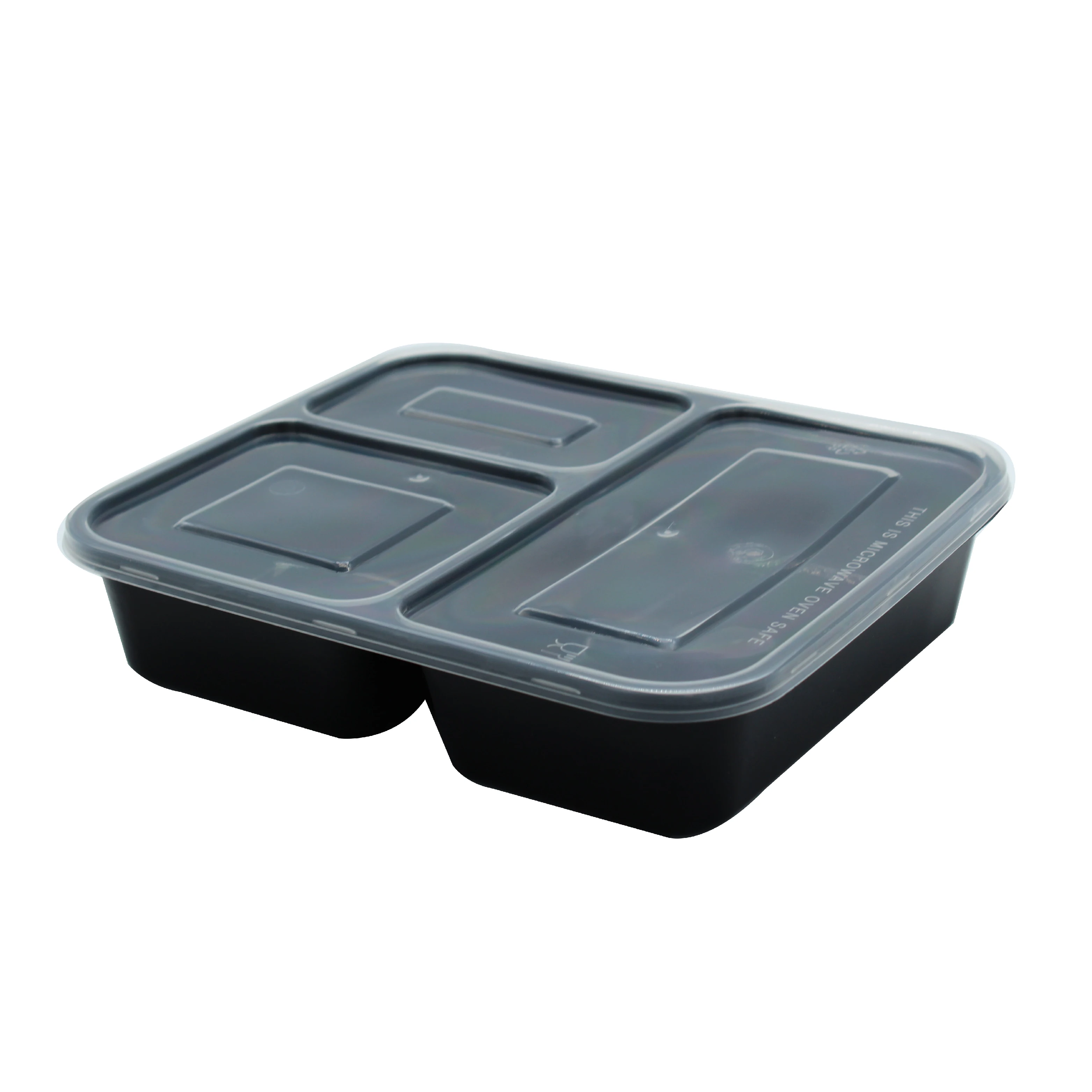 Пластиковые контейнеры для фаст-фуда, одноразовый Ланч-бокс на вынос, упаковка для фаст-фуда, для ресторана, ПП, готовый Ланч-бокс