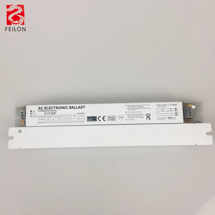 Customized wholesale 120v 220v 4*18w customized digital electronic ballast