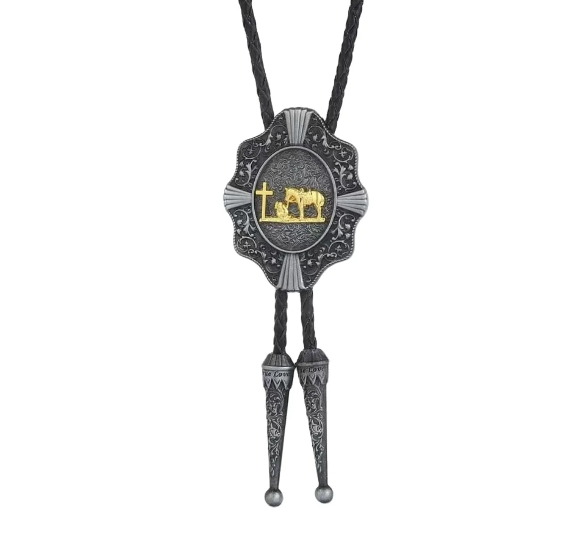 Галстук Bolo для мужчин и женщин в ковбойском стиле