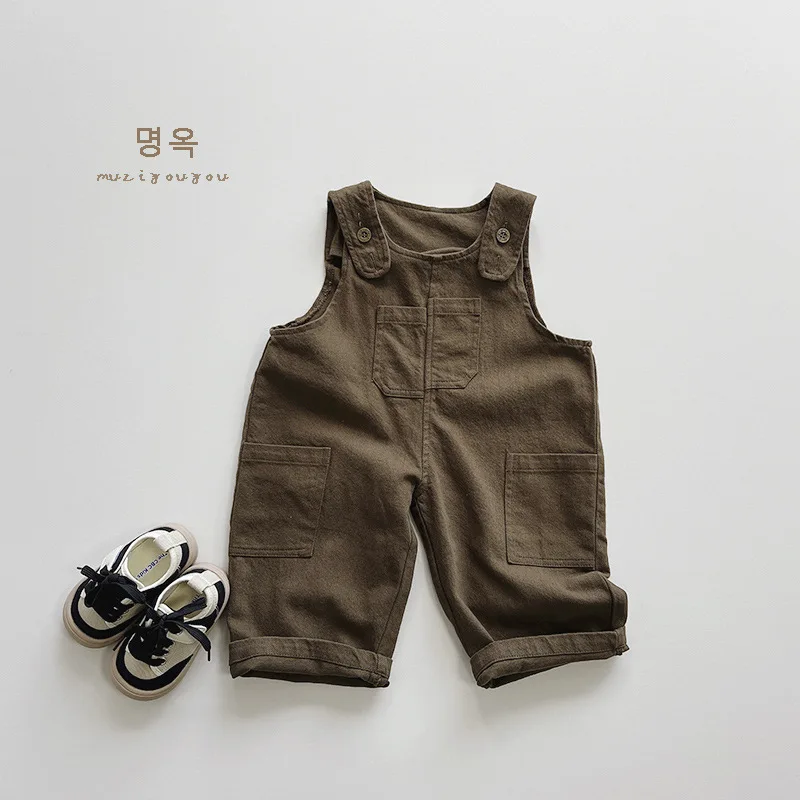 wholesale kids clothing casual cotton baby pants boys girls pant overall toddler boy harem pants