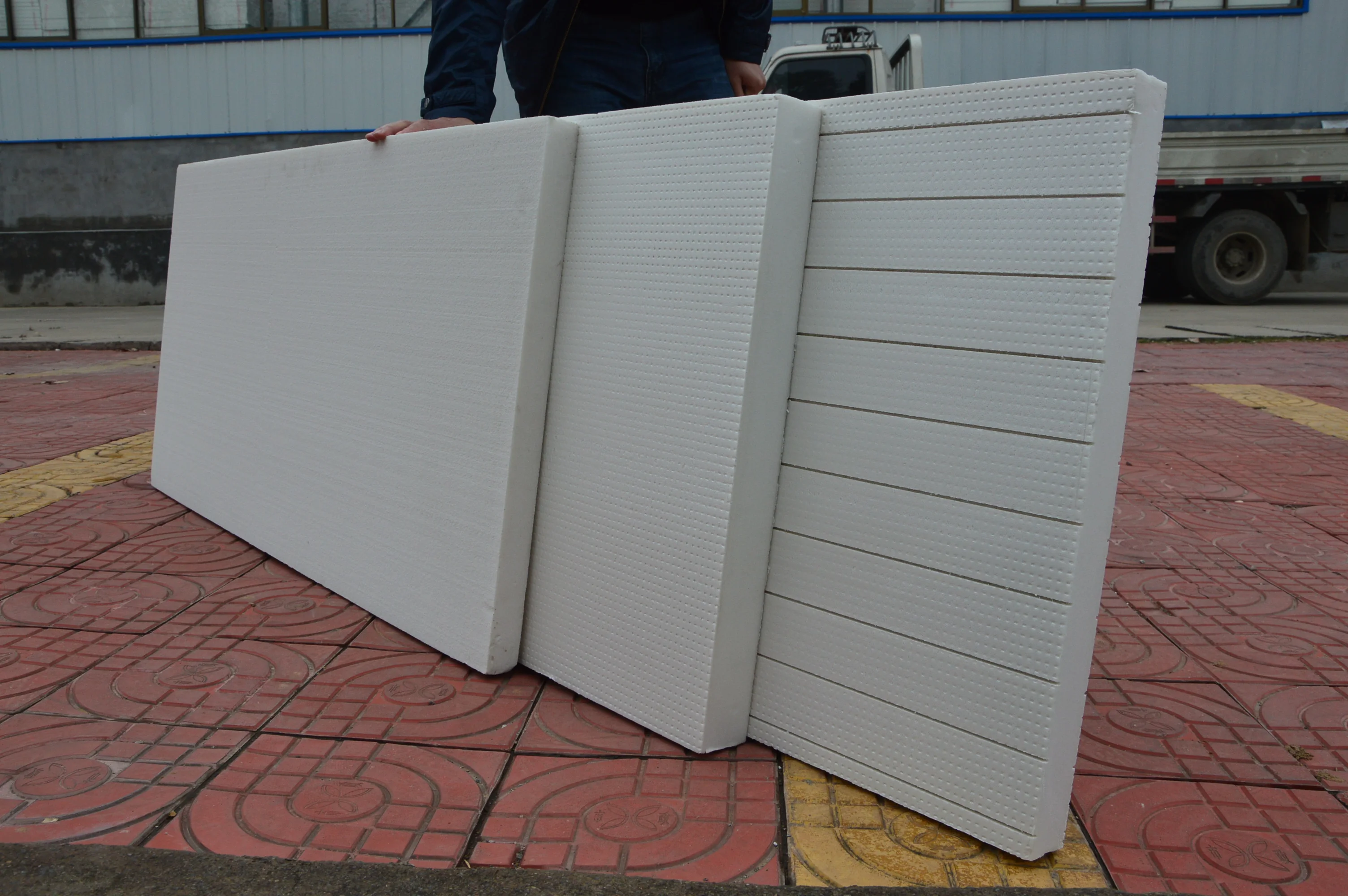 Wall Polystyrene Waterproof Fireproof Xps Foam Boards High Density Under Slab Insulation Expanded Polystyrene Xps Board
