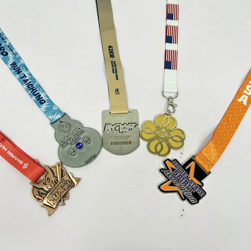 Custom Logo Exquisite Kickboxing Medals Gymnastics Medals For Personal Milestones
