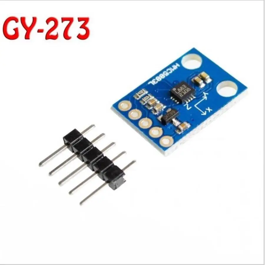 10PCS GY-273 3V-5V QMC5883L Triple Axis Compass Magnetometer Sensor Module Hot Worldwide