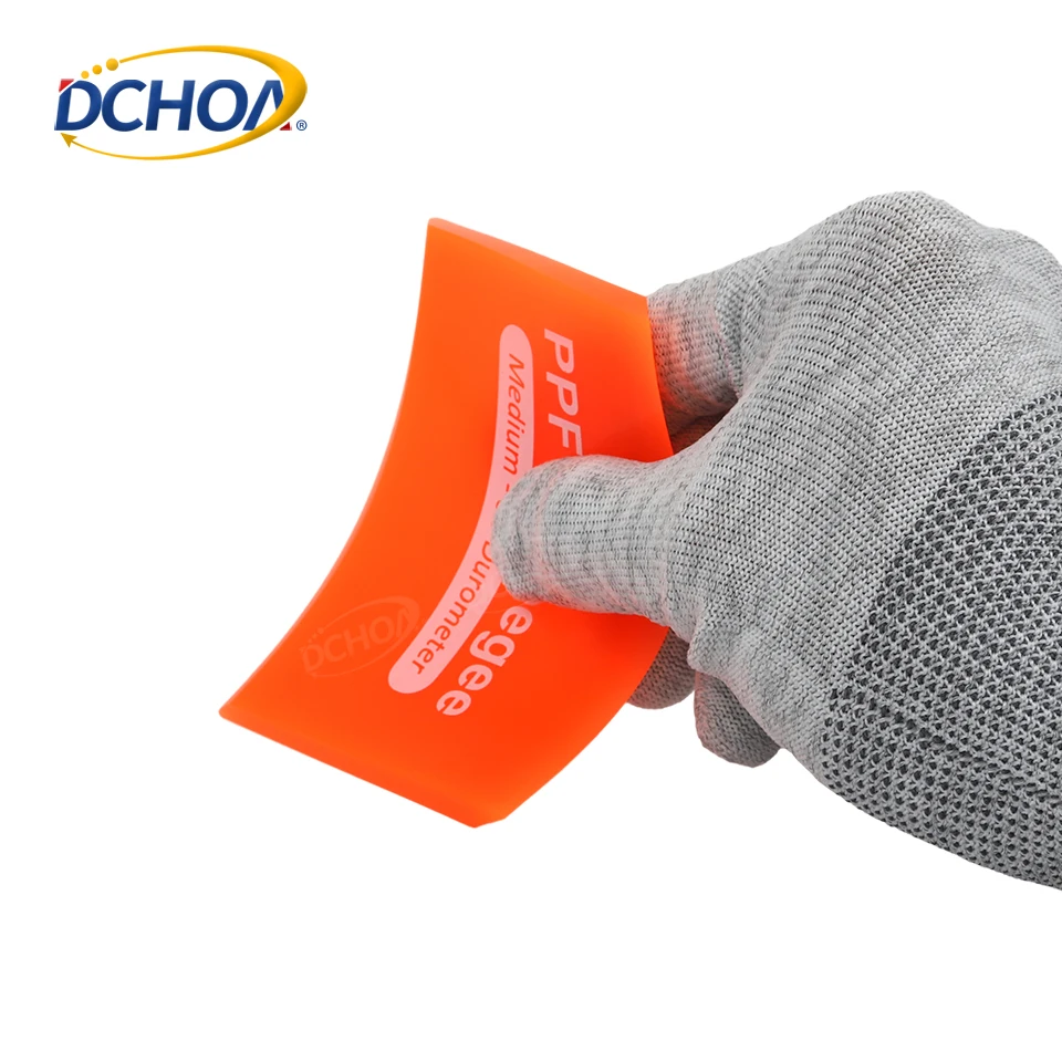 DCHOA Car Wrapping Tools 70 80 90 Durometer Ppf Squeegee Rubber Squeegee Window Tinting