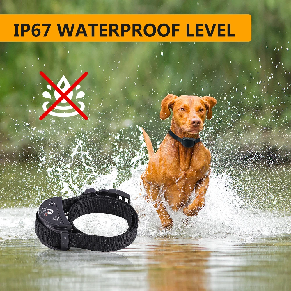 
Humane PaiPaitek No Shock Beep Vibration Pet Training Dog Collar Vibration Collar training dog 