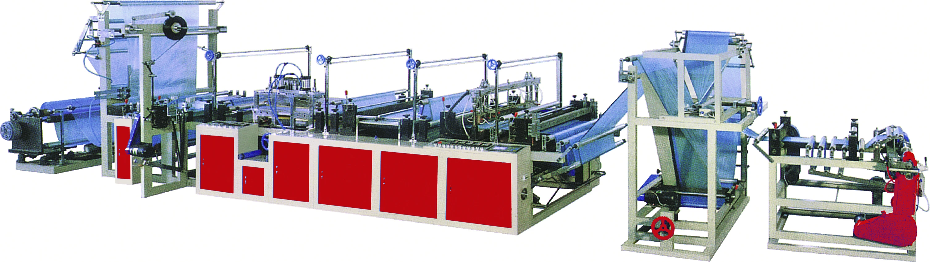 one line pe automatic drawstring coreless rolling garbage bag making machine