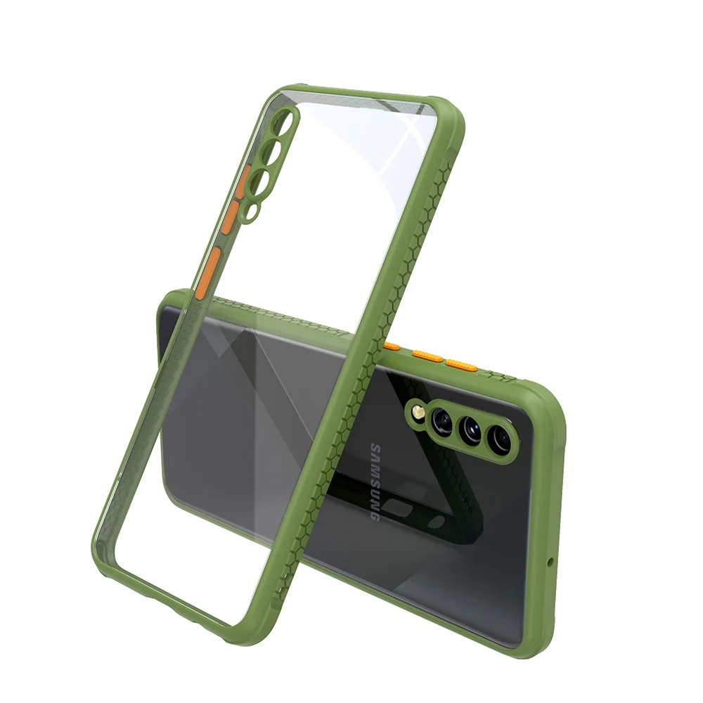 
 Чехол MIQILIN для телефона с защитой от царапин, акриловая задняя крышка с рисунком в виде шины, чехол для мобильного телефона с скользкими краями для Samsung M51  