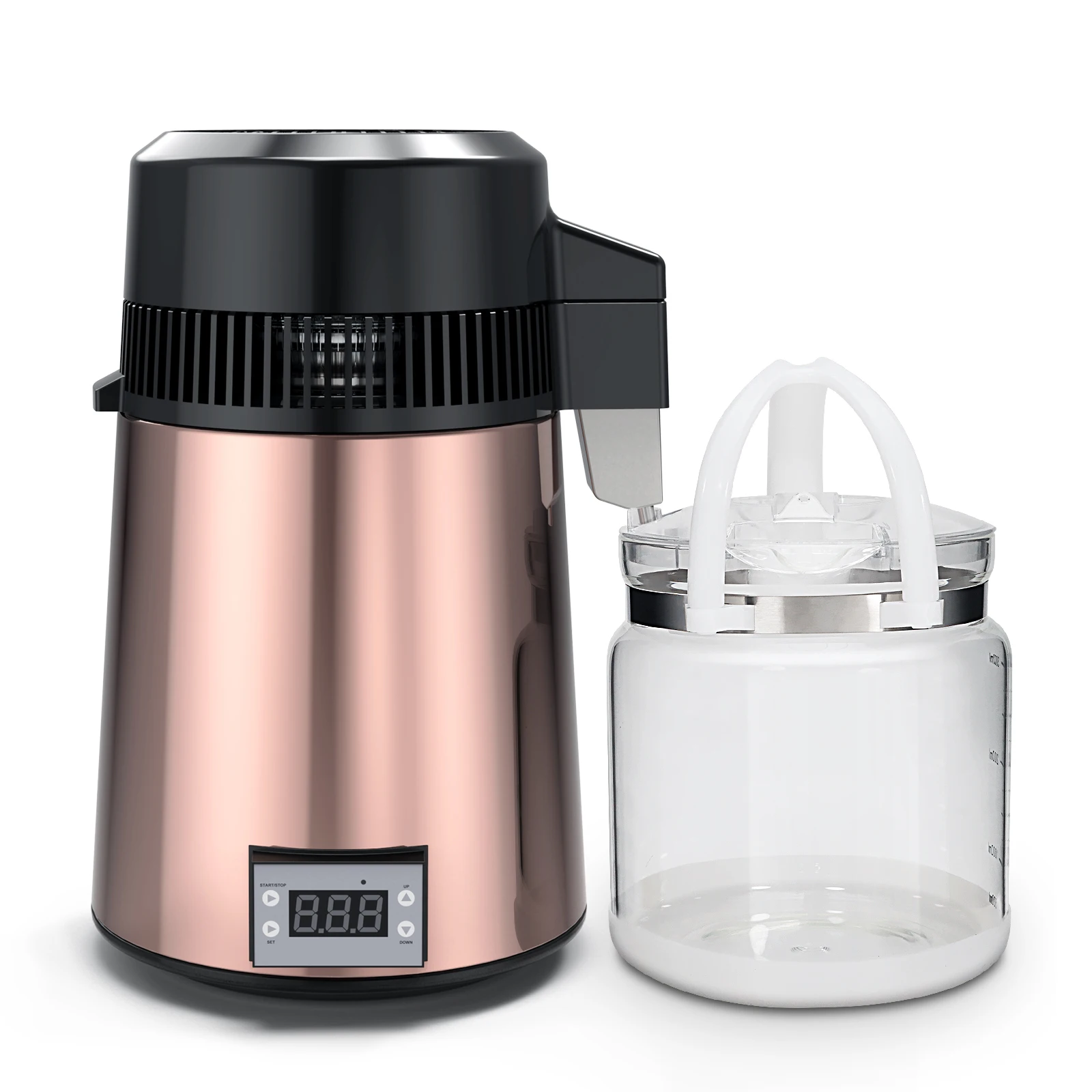 Newest 4L Dental Medical Pure Water Distiller All Stainless Steel Internal Distilled Water Machine