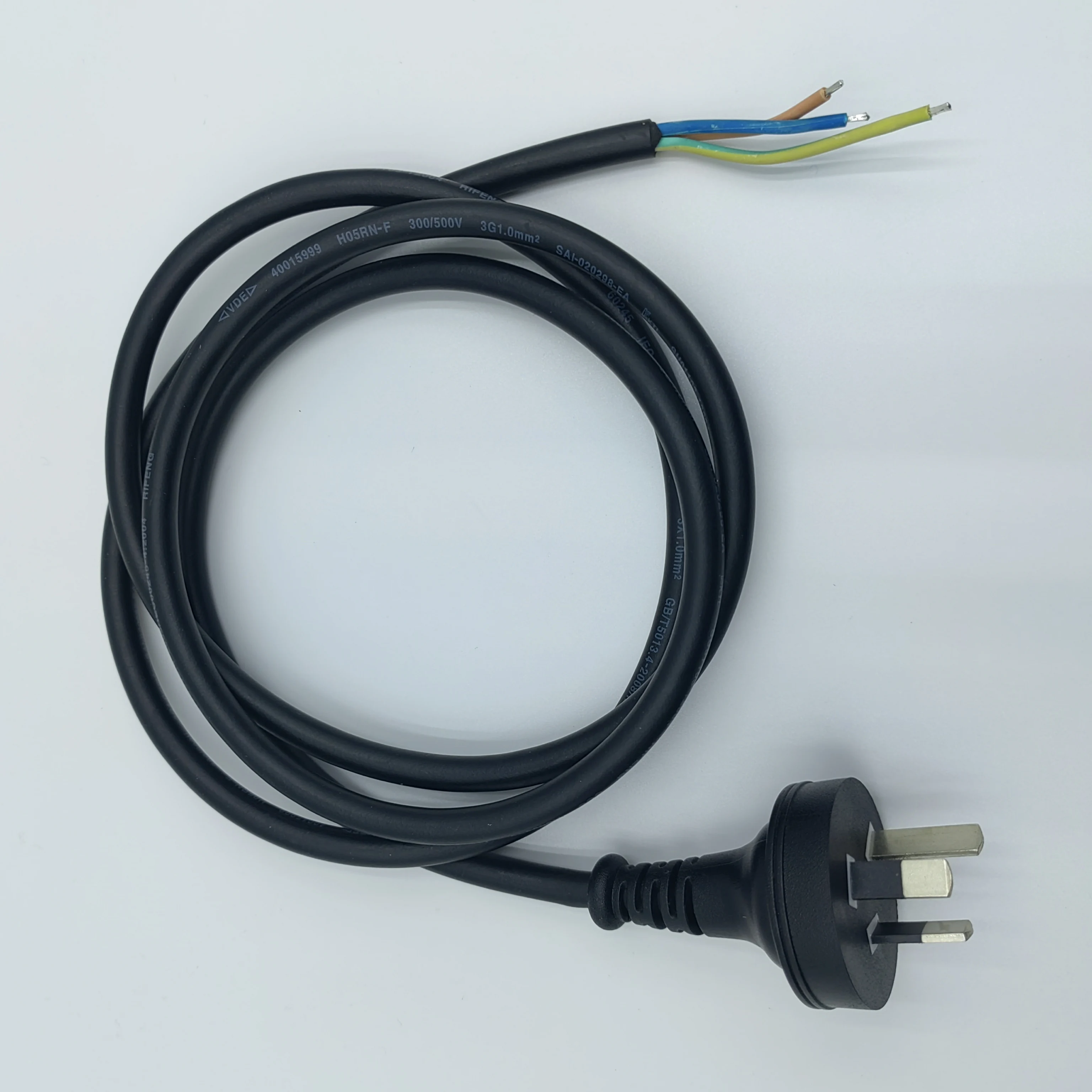 FACTORY DIRECT AC POWER CORDS AU SAA 3-PIN PLUG 10A 250V Power Cable