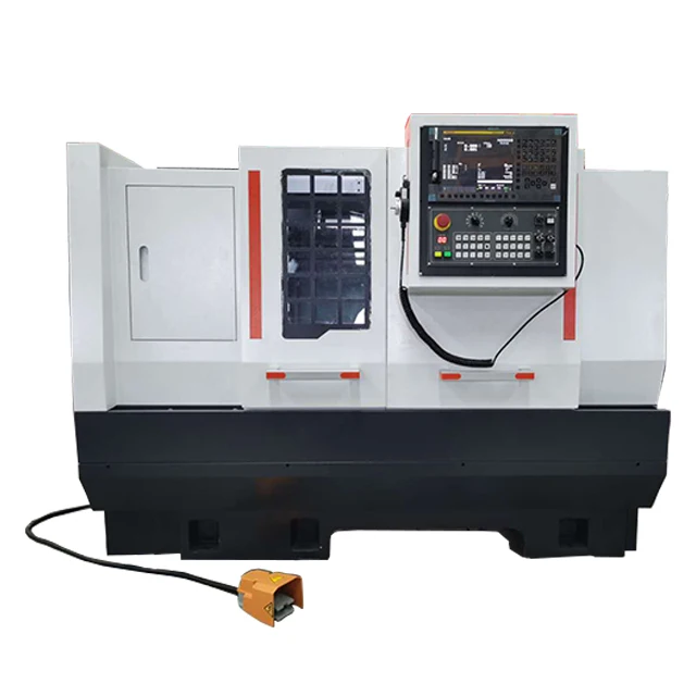K400/1000 Flat bed automatic CNC lathe mesin bubut torno para metal high speed lathe cnc metal turning lathe FANUC system