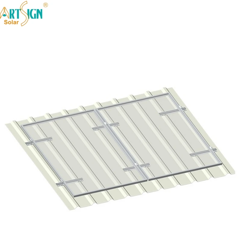 ArtSign mini rail mounting oem pv railing aluminium solar panel system mounting supplier with TUV certificate