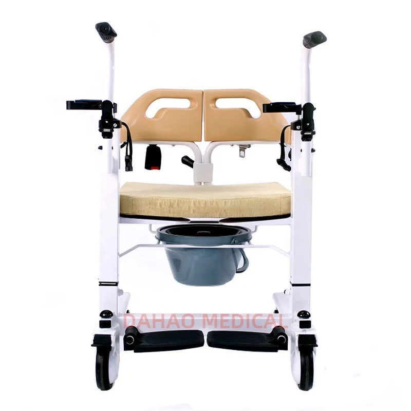 Home Use Health Care Supplies Trade Car Manual Paralyzed Patient Lift Medical Commode Transfer Chair From Bed To Wheelchair