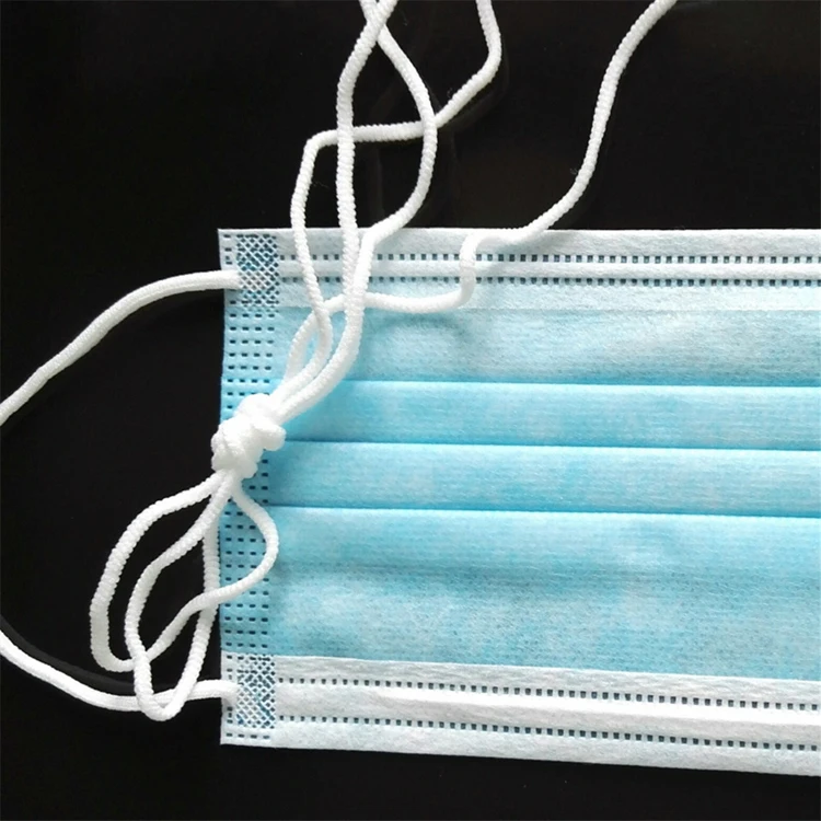 
Factory Outlet Medical Consumables Round Elastic 3Mm Rope For Disposable Face Mask 
