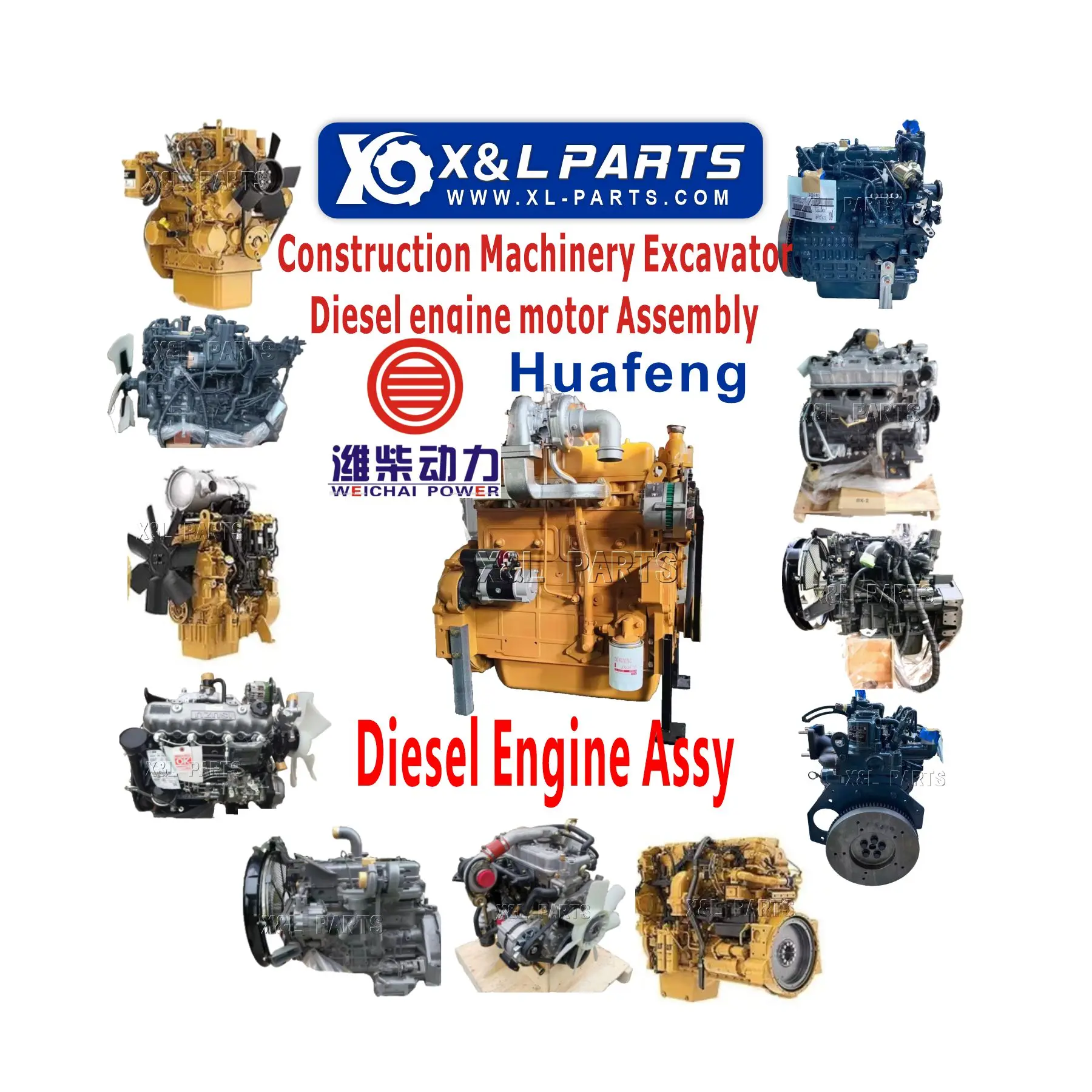 Сделано в Китае детали двигателя Weichai Huafeng K4100 ZH4100 ZH4102 ZH4105 сборе для loader