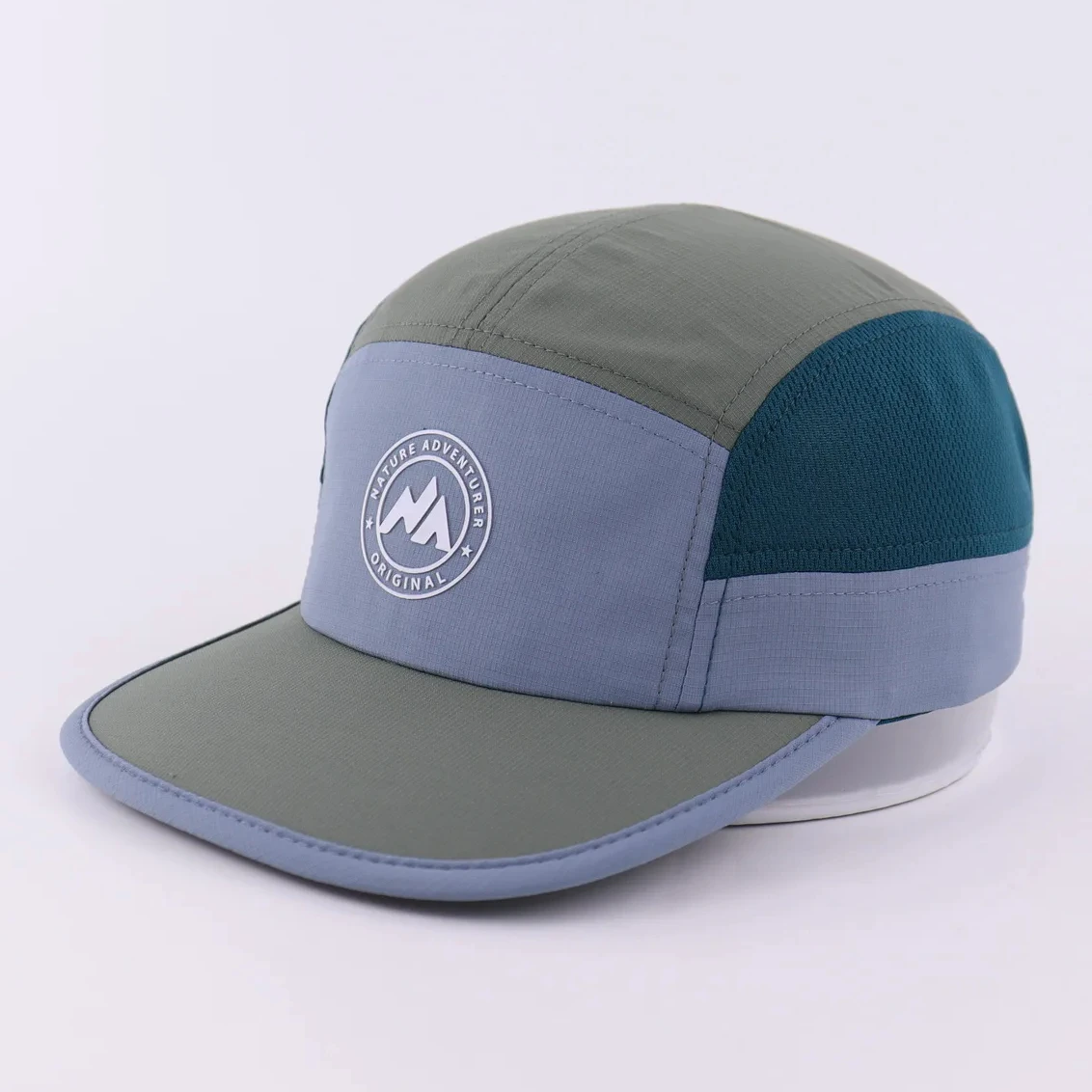 High Quality Custom 5-Panel breathable Camper Cap Sporty and Fashion Style with HD Printing for Outdoor Use