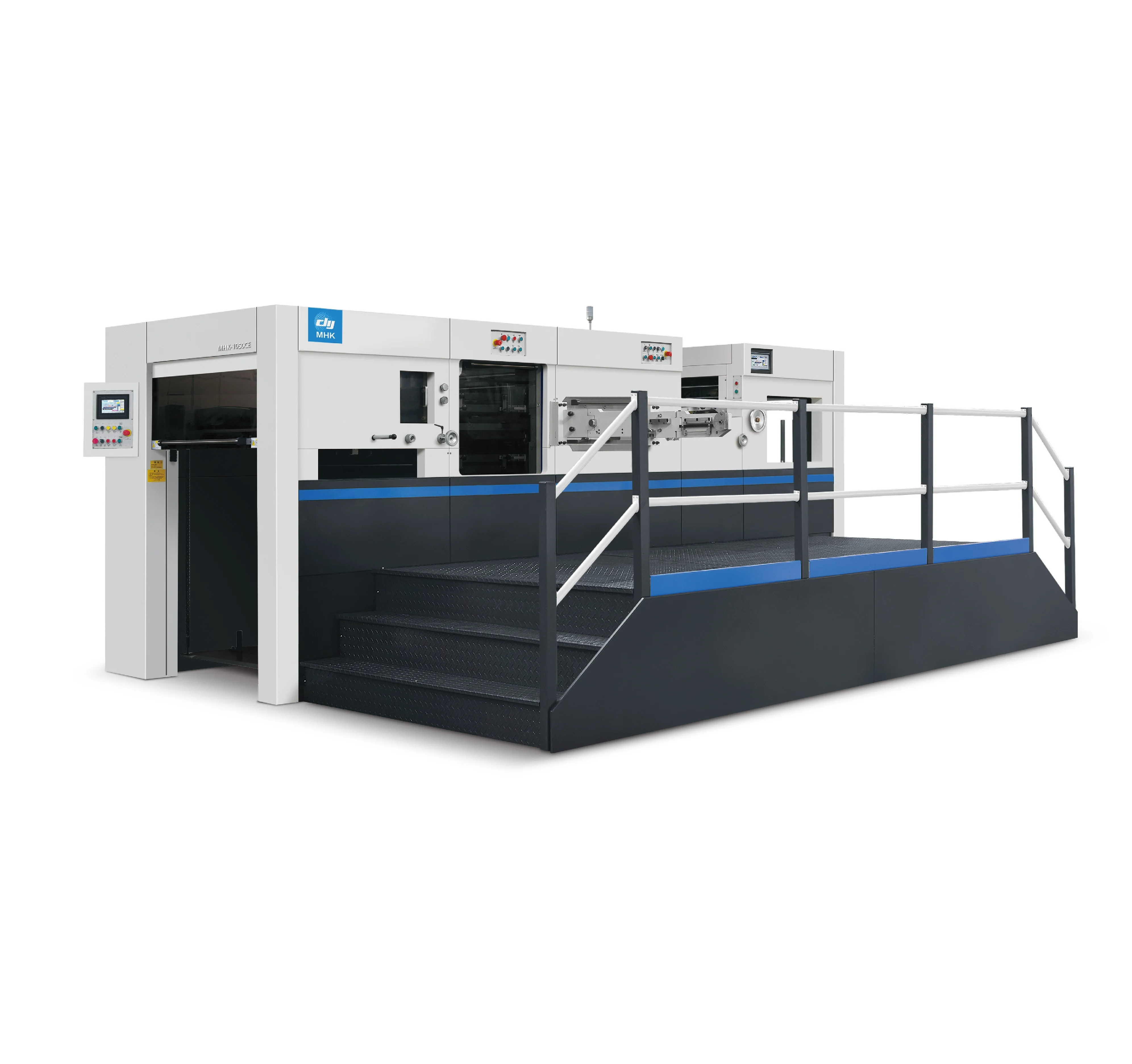 MHK-1050CE Dayuan High speed flatbed die cutting machine cardboard paper die cutter