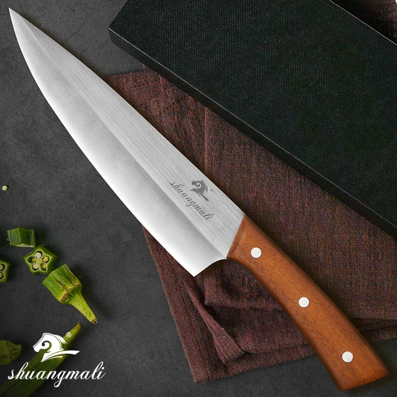 4Cr13 Stainless Steel Chef Kitchen Cleaver Butcher Knife