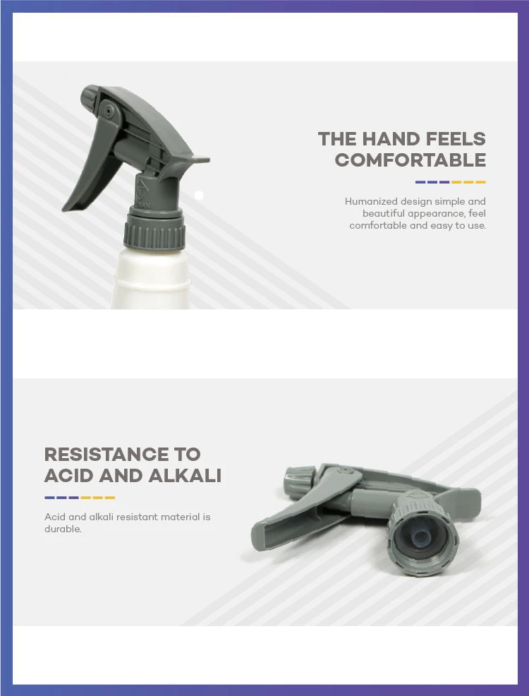 SG-133  Plastic Acid And Alkali Resistant Nozzle TANWAN T gray sprayer