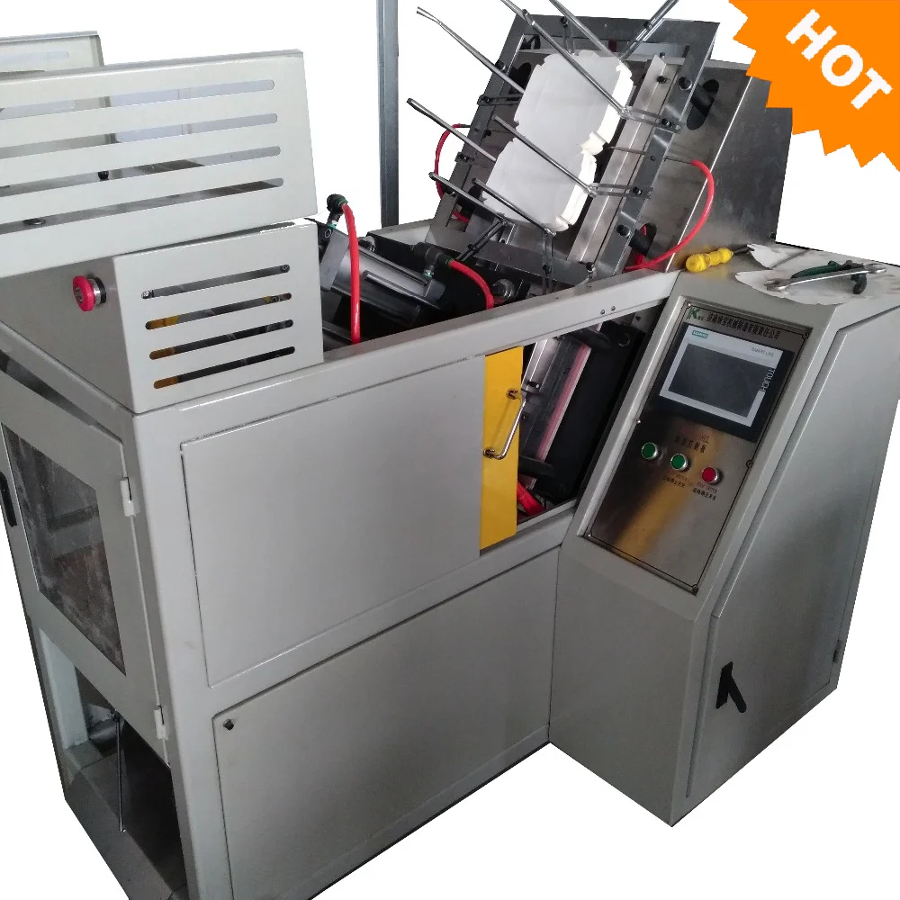 paper lunch box & paper cone box making machinery The Chinese national patent product