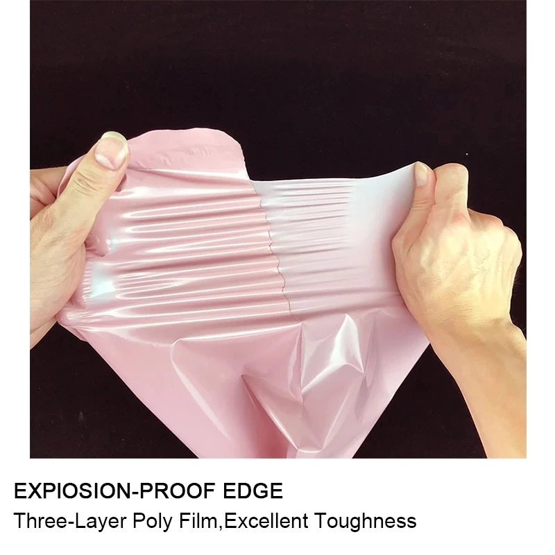 Biodegradable Express Plastic Bag Logo Printed Poly Mailer Envelope Polymailer Shipping Bags For Clothing Packaging
