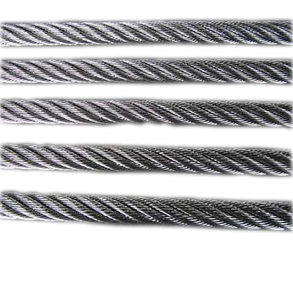 Оптовая продажа с фабрики 6 мм, 5 мм с полиуретановым покрытием оцинкованный стальной трос кабель для тренажерного зала