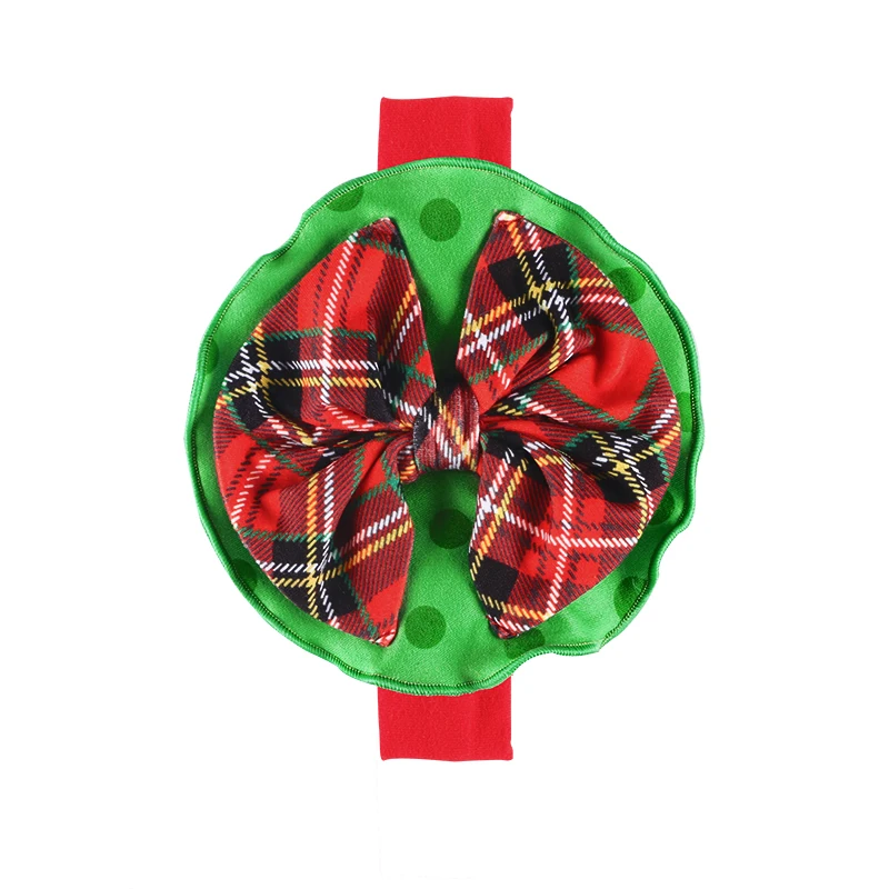 Kids Accessories Wholesale Baby Girls Cotton Wool Bow  Solid Color Baby Headband