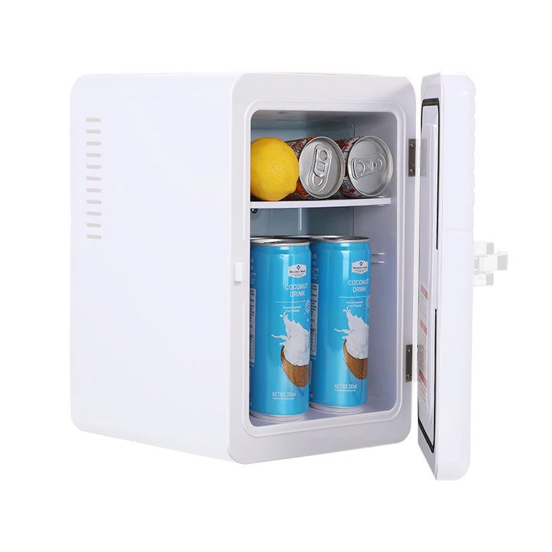 Low Noise Skincare Personalized Beauty Cosmetic 6 Liter 12v Mini Fridge For Travel