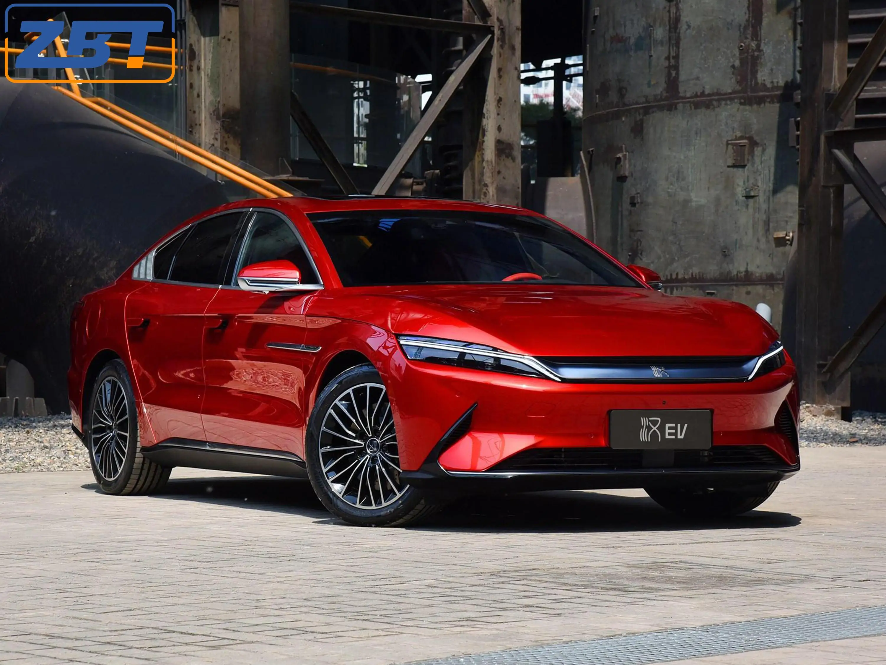  BYD han ev fastback супер длинный диапазон 605 км лимузин автомобильный Интеллектуальный Электрический салон с