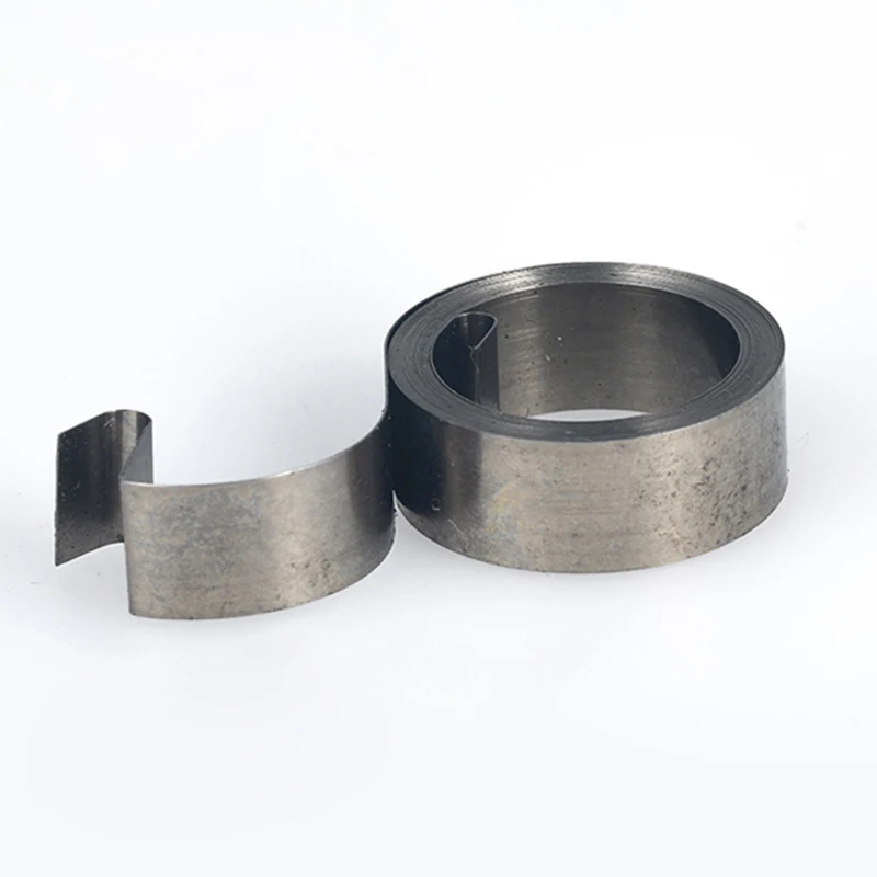 Заводская плоская спиральная пружина SUS 301/304, выдвижная мощность, постоянная сила, пружина для противопожарного демпфера