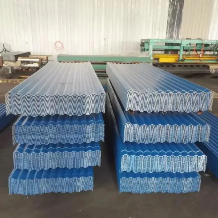 0.4mm 0.5mm Roofing Sheets Prices High Quality 12 Feet Zinc Steel Roofing Sheet Corrugated Iron Sheet Forming Metal