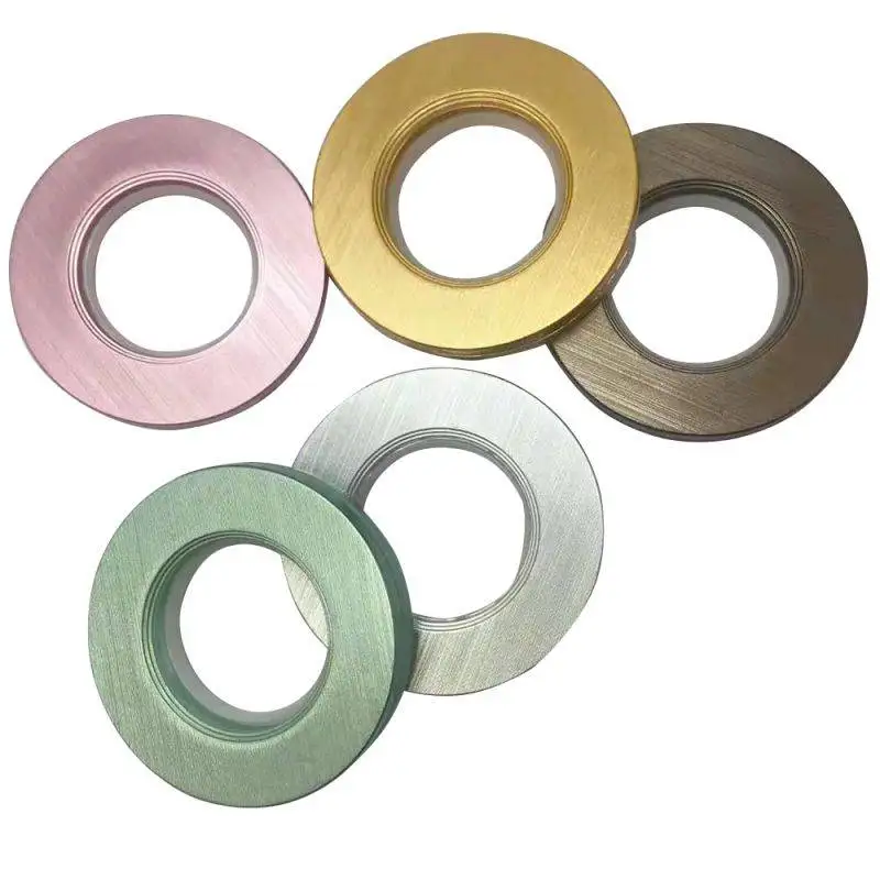 Rings PP Curtain Eyelets Rideau Accessories Cortinas Accesorios Rideaux Argolla Para Cortina Colorful Plastic Manufacture ABS