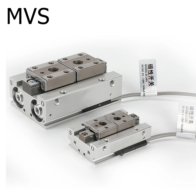 SMC Slide Cylinder MHF2-8D/D1/D2 Parallel Open And Close Type Cross Roller Translation Compact Cylinder