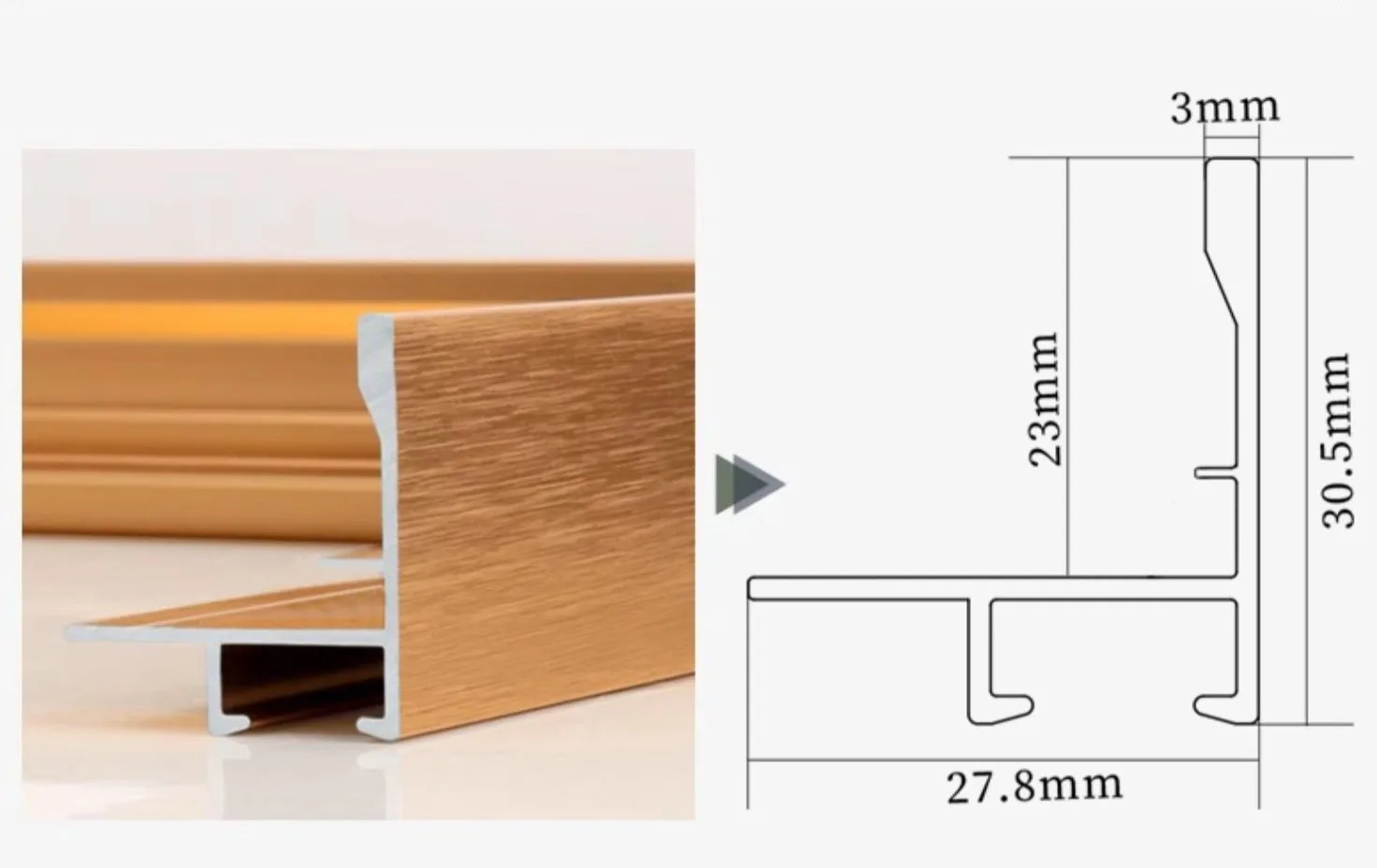 Custom Size Canvas Oil Painting Aluminium Narrow L-Shaped Profiles Metal Wall Poster Photo Picture Frames