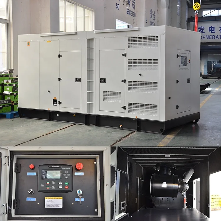 Jianghao 350kVA 280KW 480V Three Phase Silent Diesel Generator with 1800RPM Cummins Engine