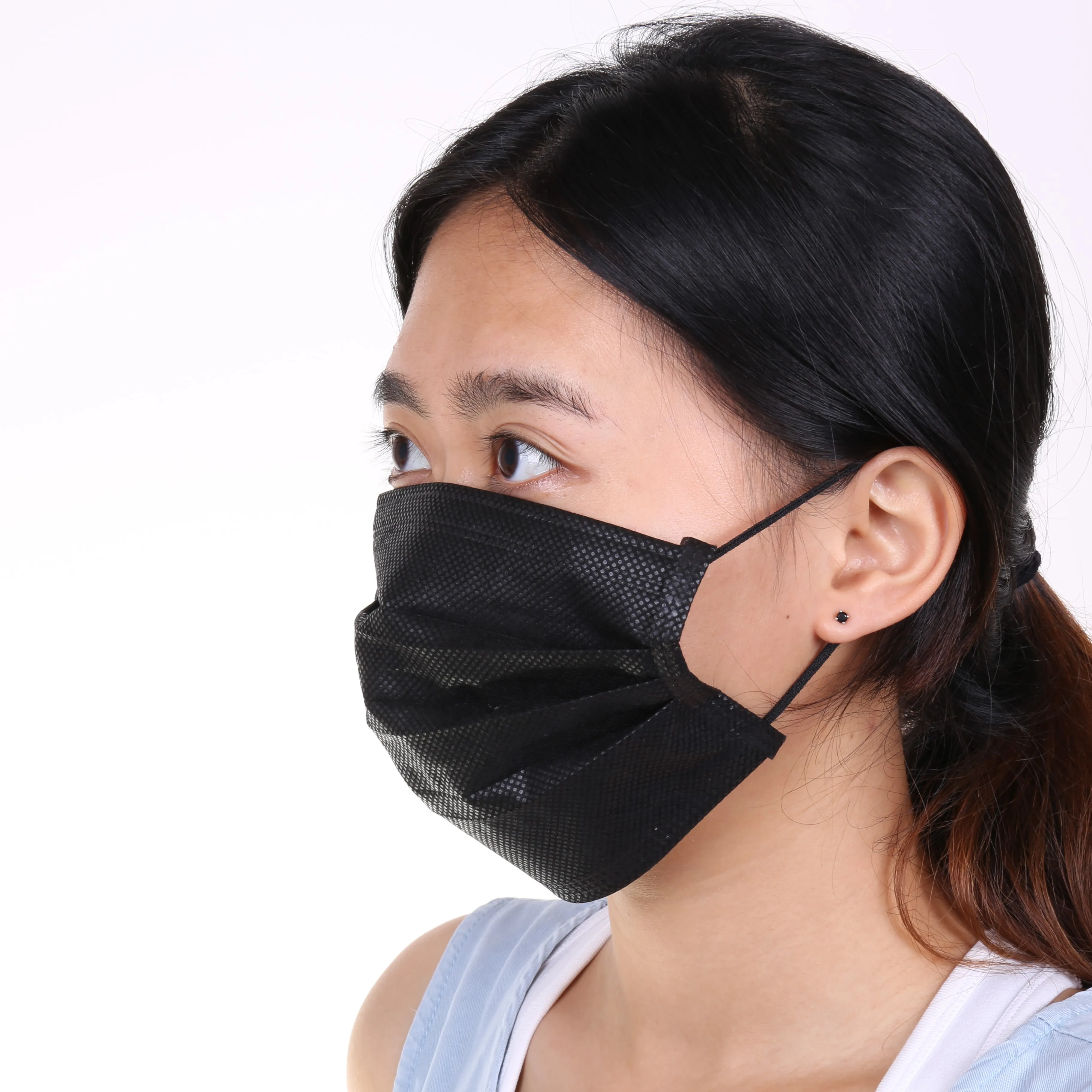 Manufacturer cheap disposable pattern pink 3 ply printed designer face mask camouflage earloop