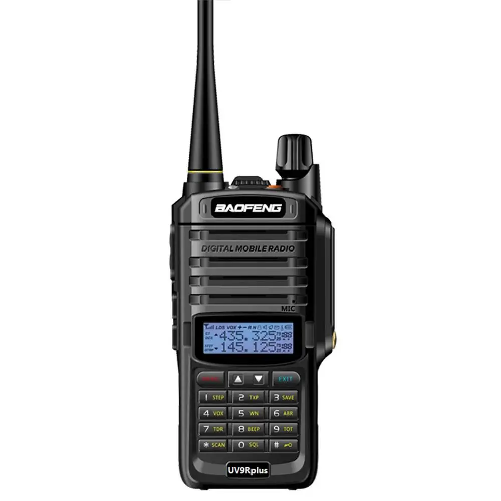 2021 Baofeng UV-9R плюс Водонепроницаемый IP68 иди и болтай Walkie Talkie “иди высокой мощности CB; Большие размеры 30-50 км дальность UV9R портативный двухстороннее
