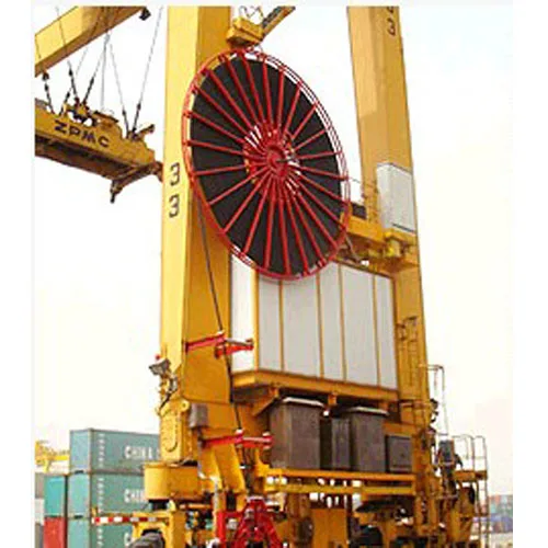 Large Motor type Cable Reel for Automatic Cable Rewind in Port
