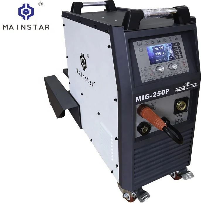 Industrial Quality mma mig mag fluxed multifunction 15kg Wire Spool Inverter Mig Welder Welding Machine MIG-250