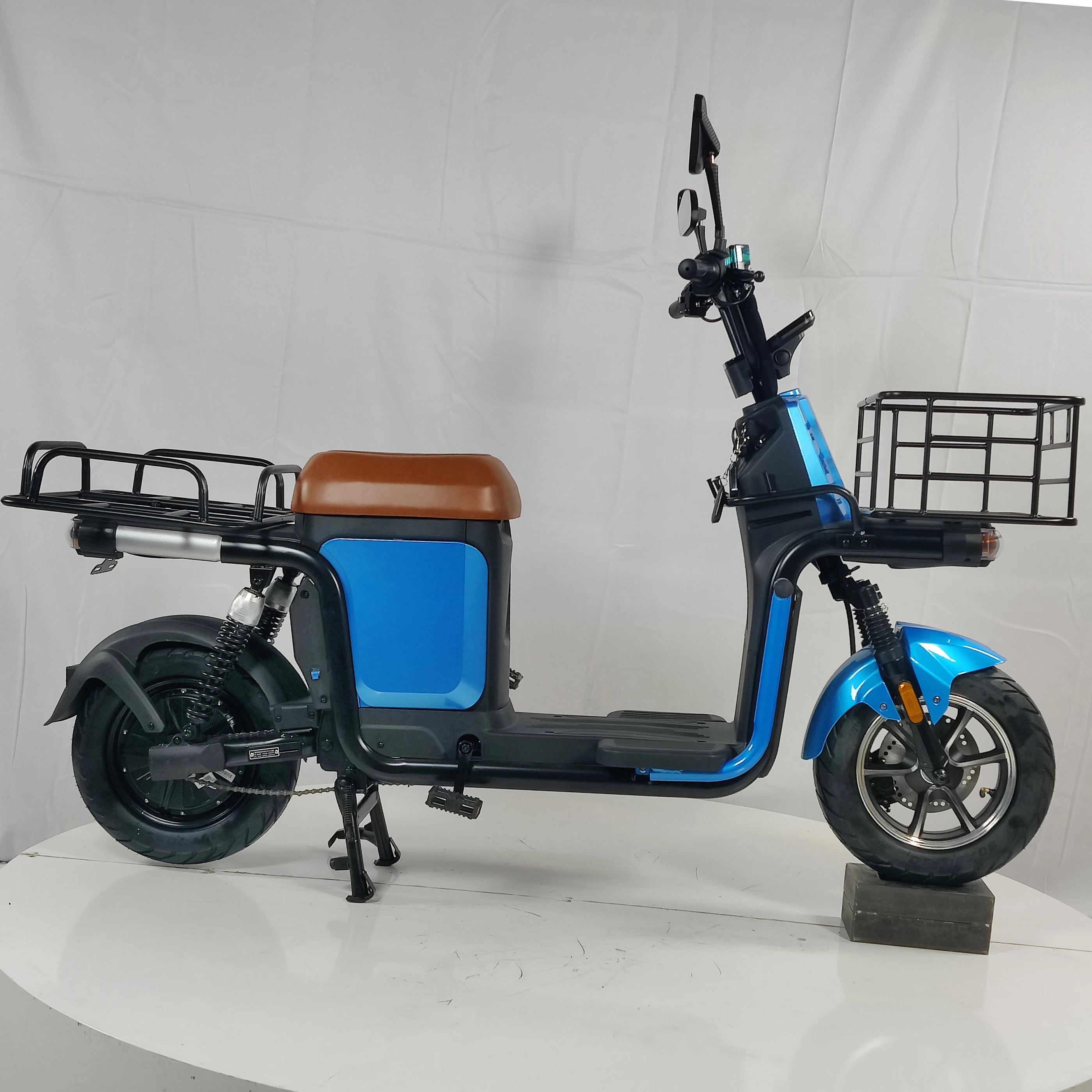 VIMODE Delivery Motorcycle Electric 2024 Factory Customizable 1000W Power EV Scooter Long Ronge Electric Cargo bike
