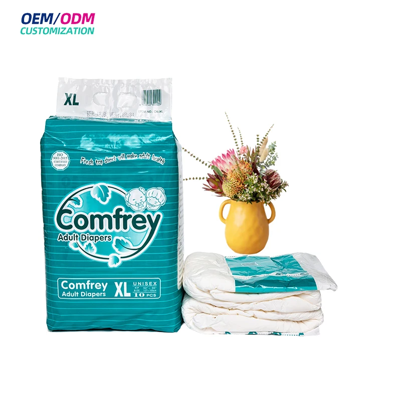 Wholesale Customized XL Disposable Adult Pants Diaper for Elderly People Women