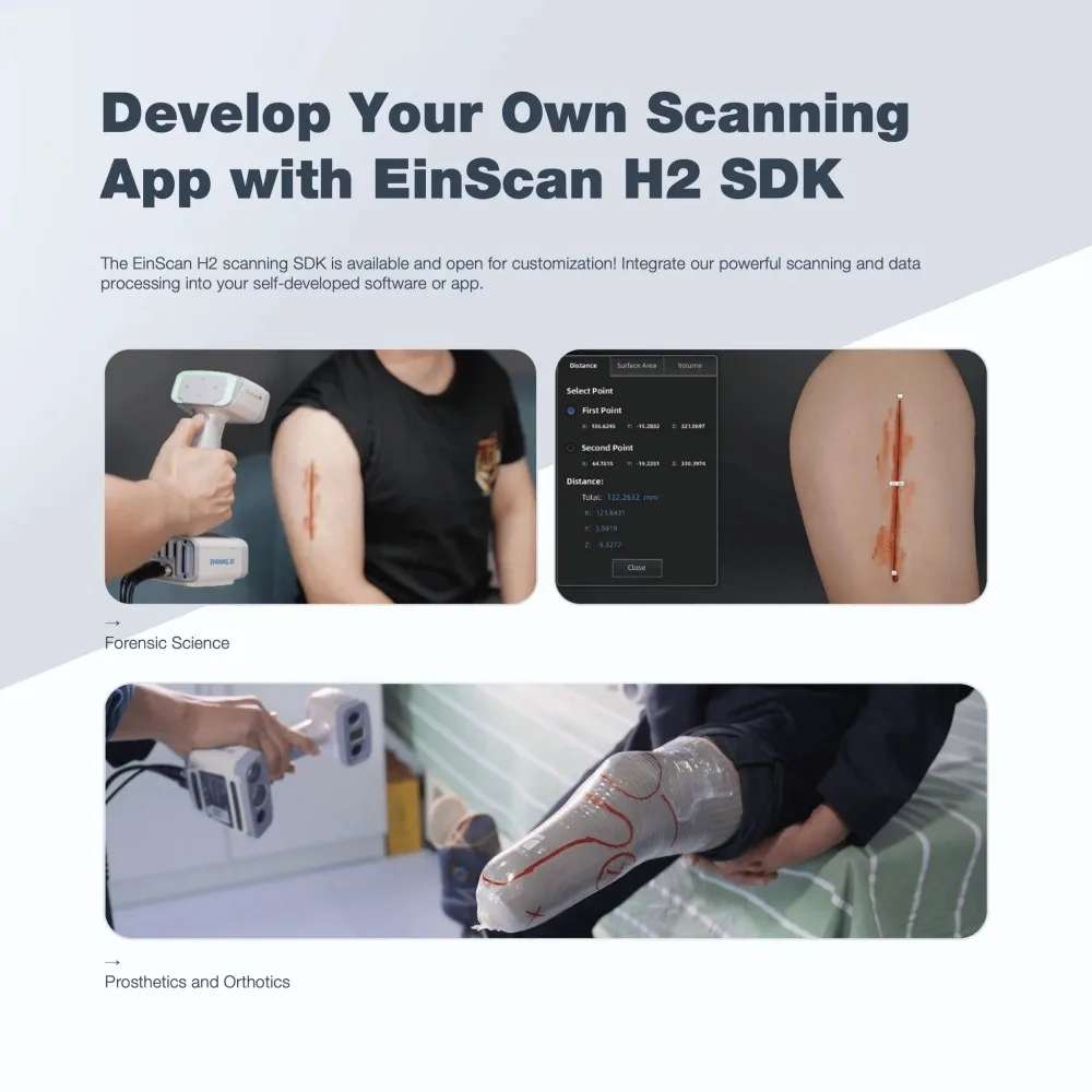 Оптовая продажа 3D-сканер Einscan H2 с высоким разрешением