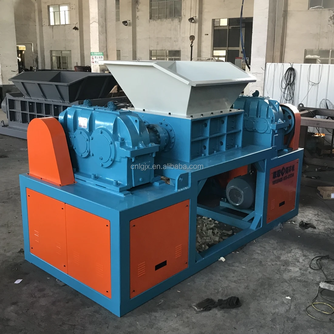 
Most popular double shaft wood shredder wood crusher machine for wood shred 