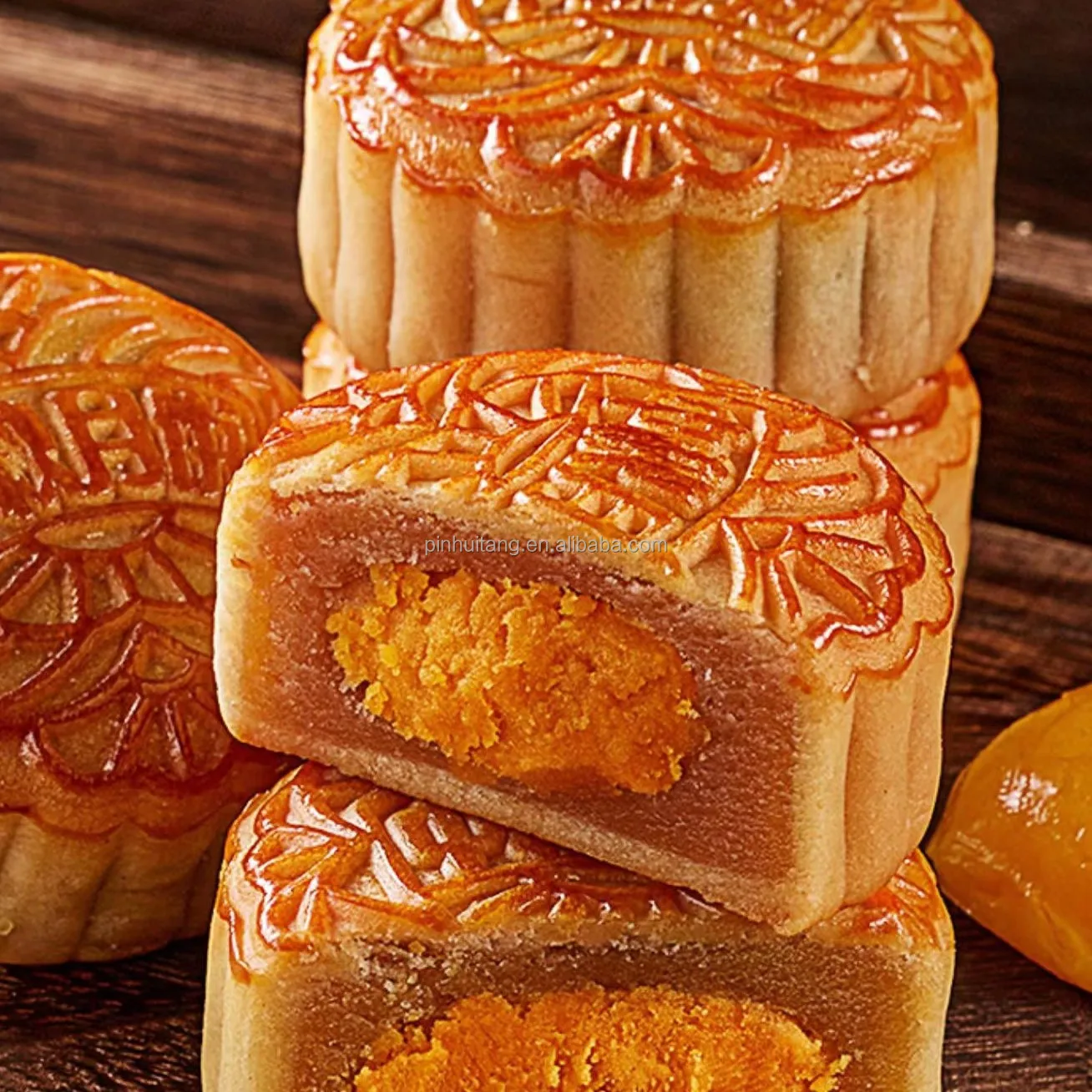 mid-autumn festival 12 pcs box the moon cake mini traditional chinese mooncake lotus mid autumn moon cake