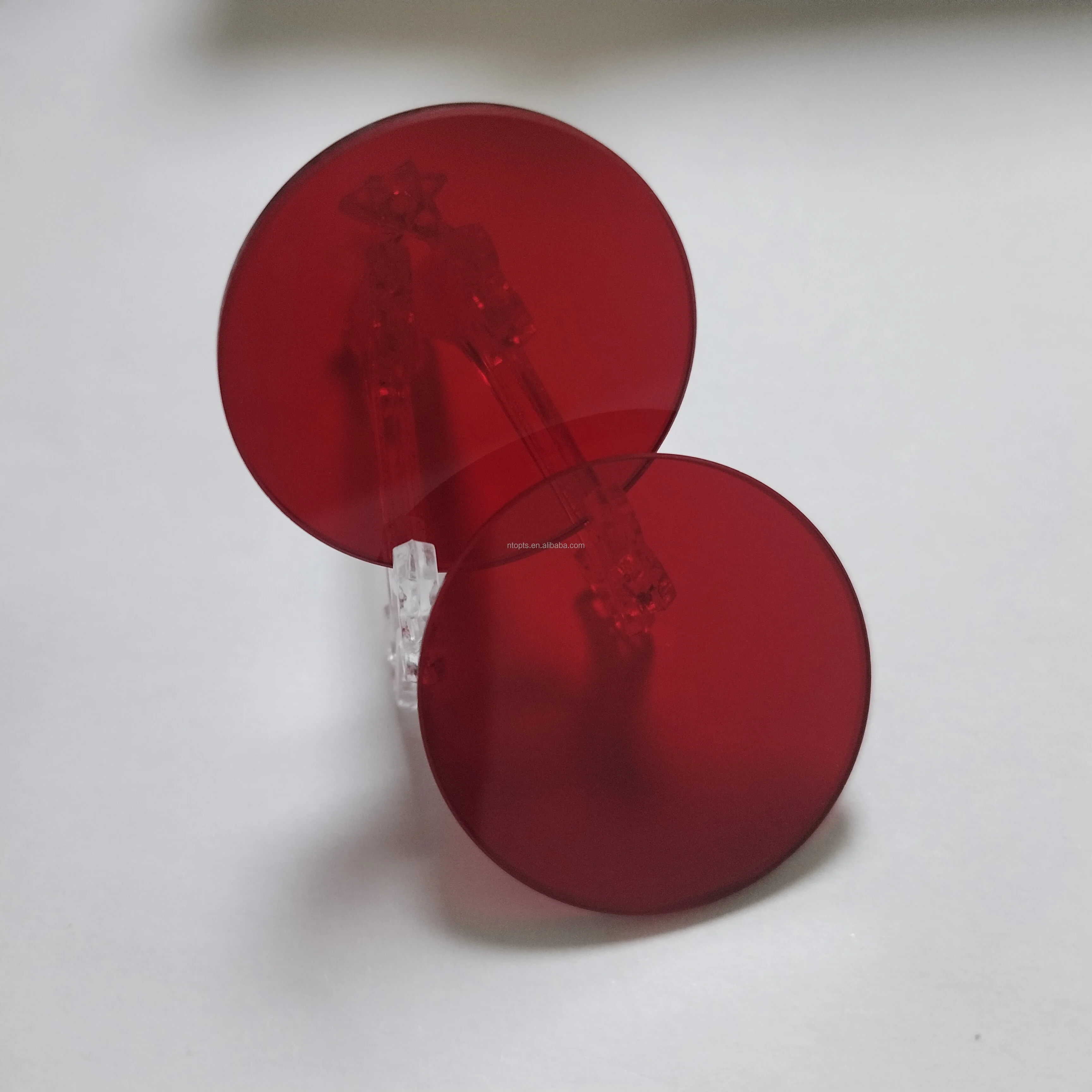 China Manufacture Custom Optical 630nm Longpass Red Ir Filter Glass Rg630 Window R-64 HB630